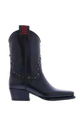 platte-laars-met-western-studs