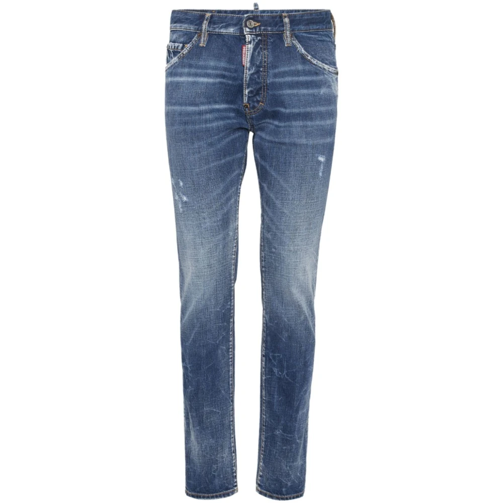 Dsquared2 Stijlvolle Broeken voor Mannen Blue Heren