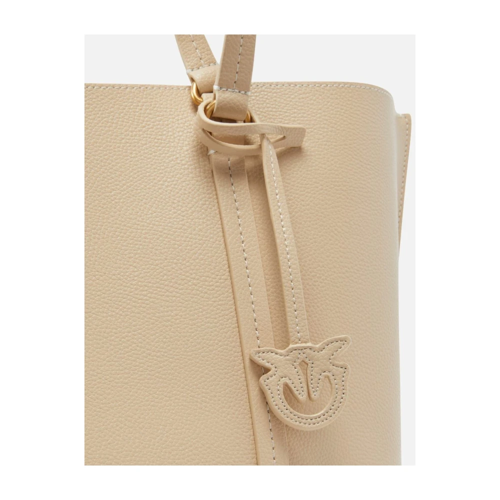 pinko Stijlvolle Roze Jurk voor Vrouwen Beige Dames