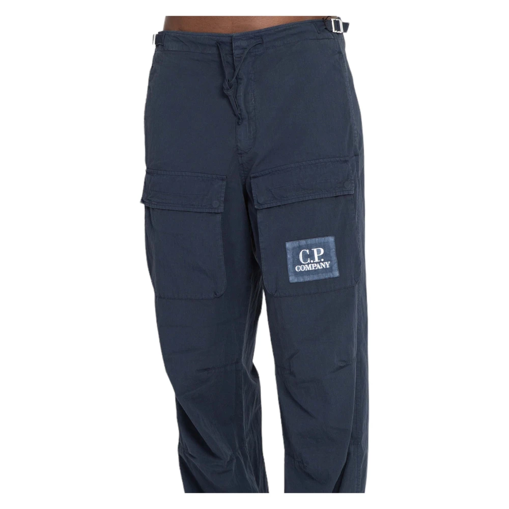 C.P. Company Slim-fit Trousers Blue Heren