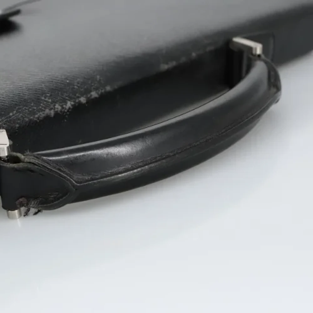 Louis Vuitton Vintage Pre-owned Leather handbags Black Dames