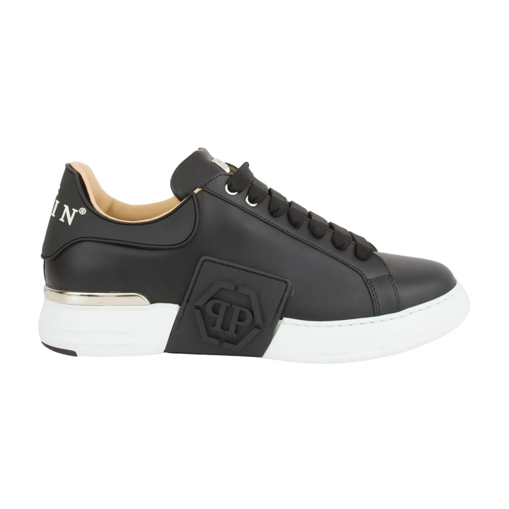 Philipp Plein Lo-Top Sneakers Phantom Kick$ Heren Schoenen Zwart