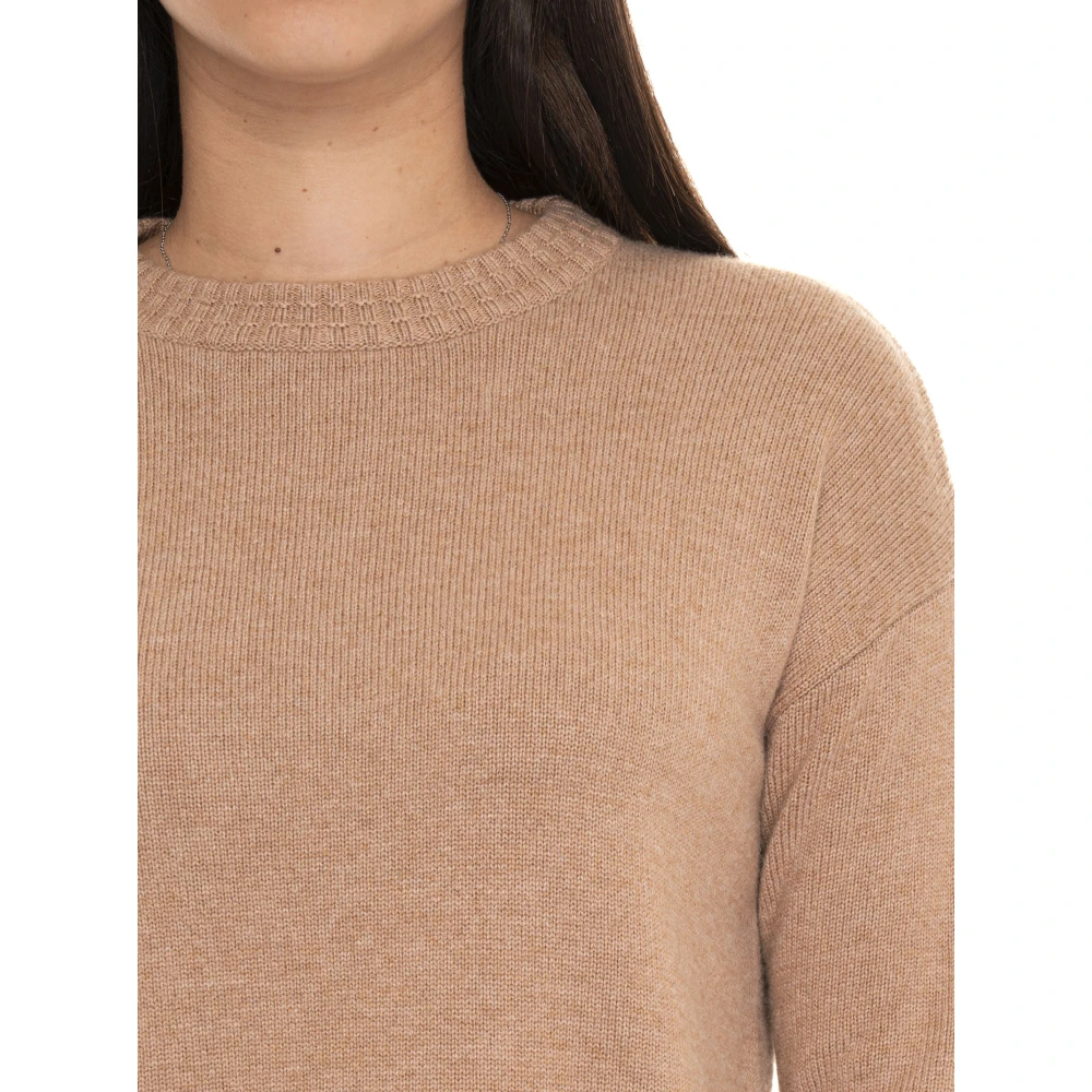 Pennyblack Gezellige Ronde hals Pullover Gray Dames