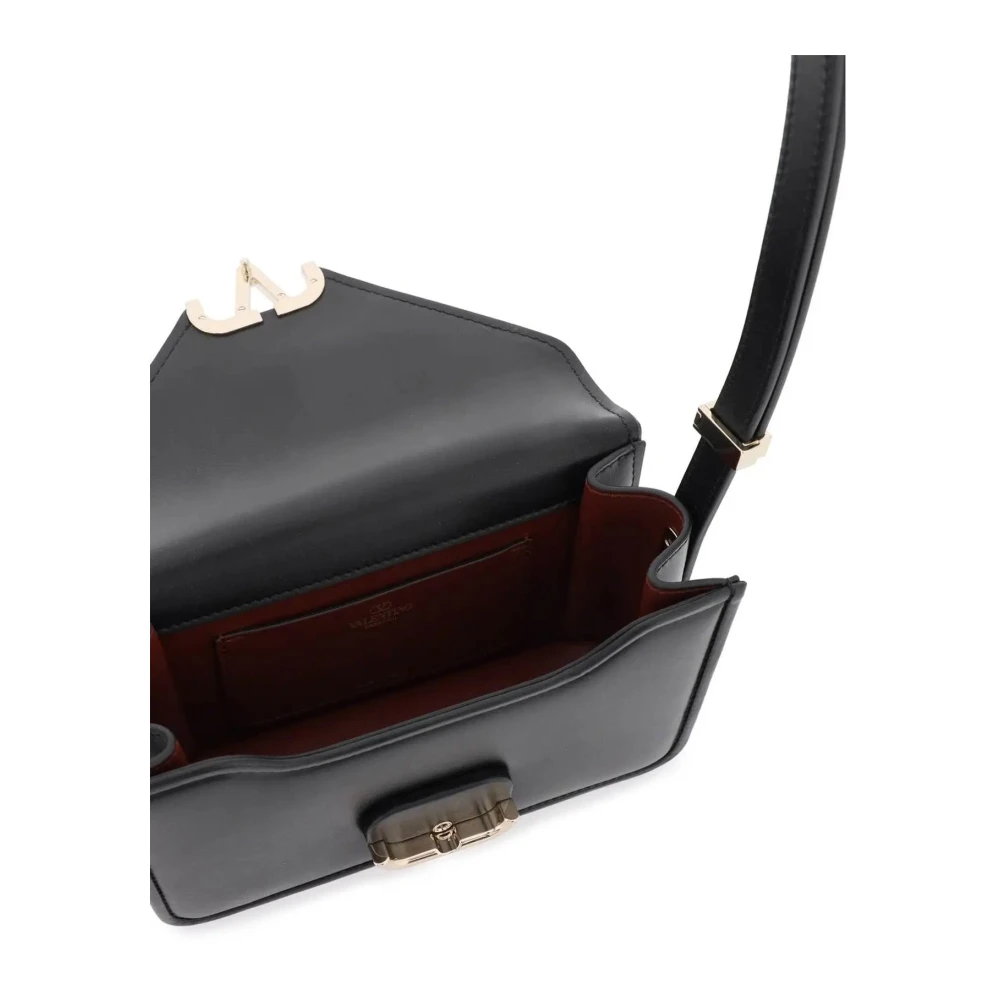 Valentino Garavani Letter Schoudertas Black Dames