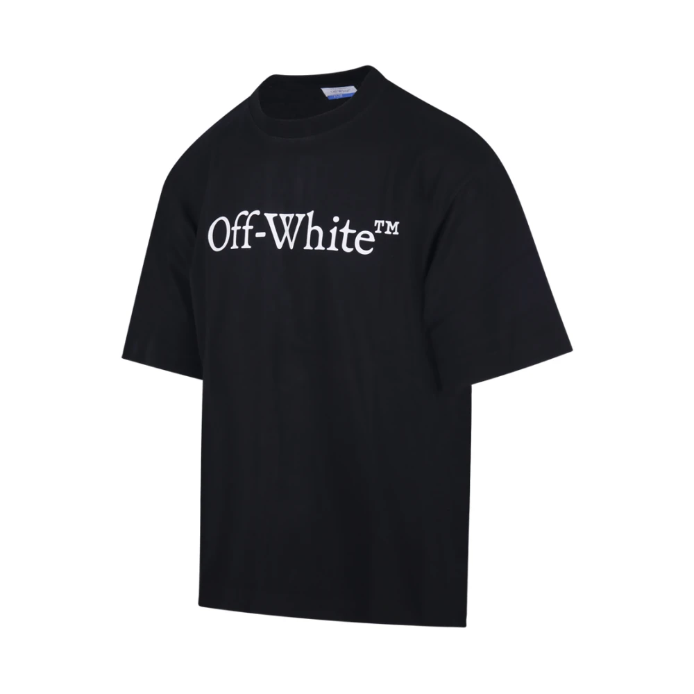 Off White Bookish Skate T-Shirt Black Heren