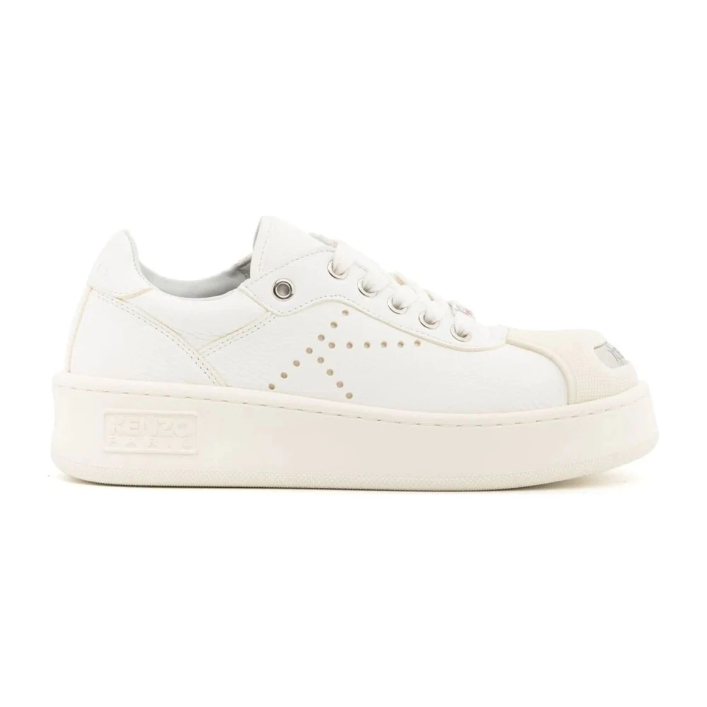 Kenzo Low Top Sneakers Dames Schoenen Wit