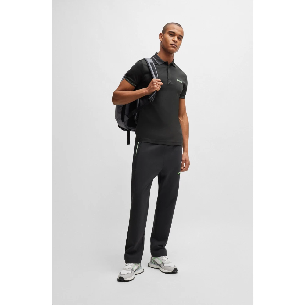 Boss Slim Fit Polo Shirt Gray Heren
