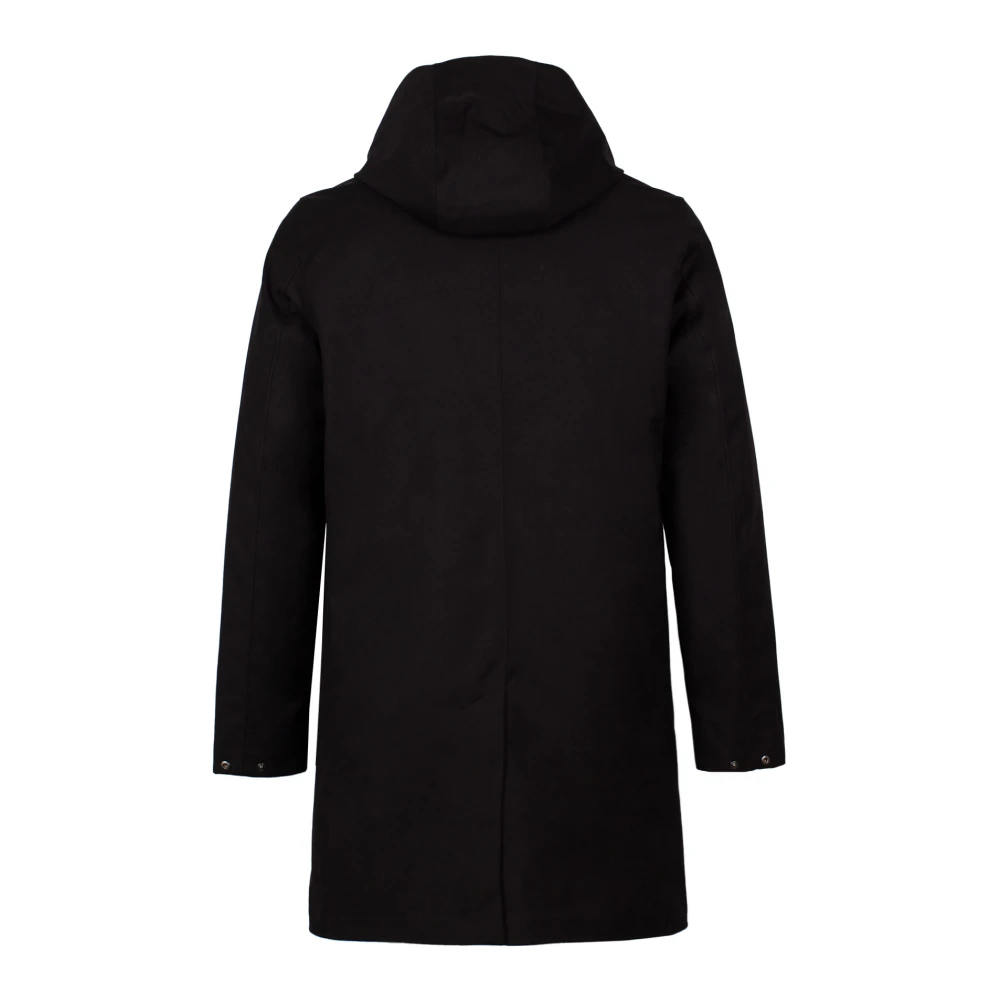 Mackage Zwarte jas met verborgen sluiting Black Heren
