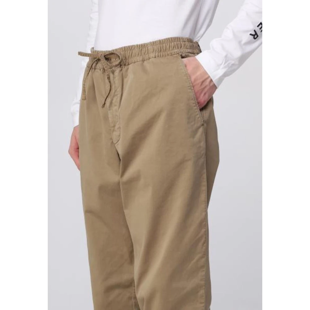 Tommy Hilfiger Heren Chelsea Satijnen Broek Beige Heren