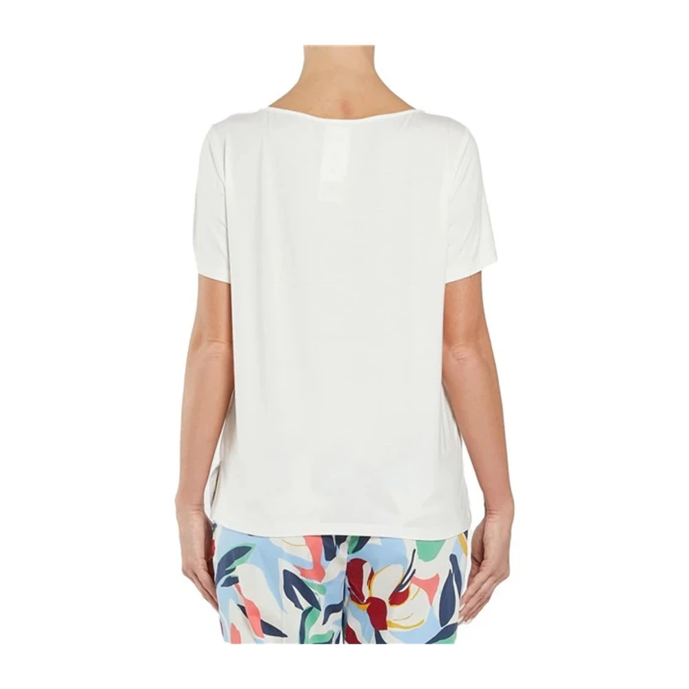 Pennyblack Bloemenprint T-shirt White Dames
