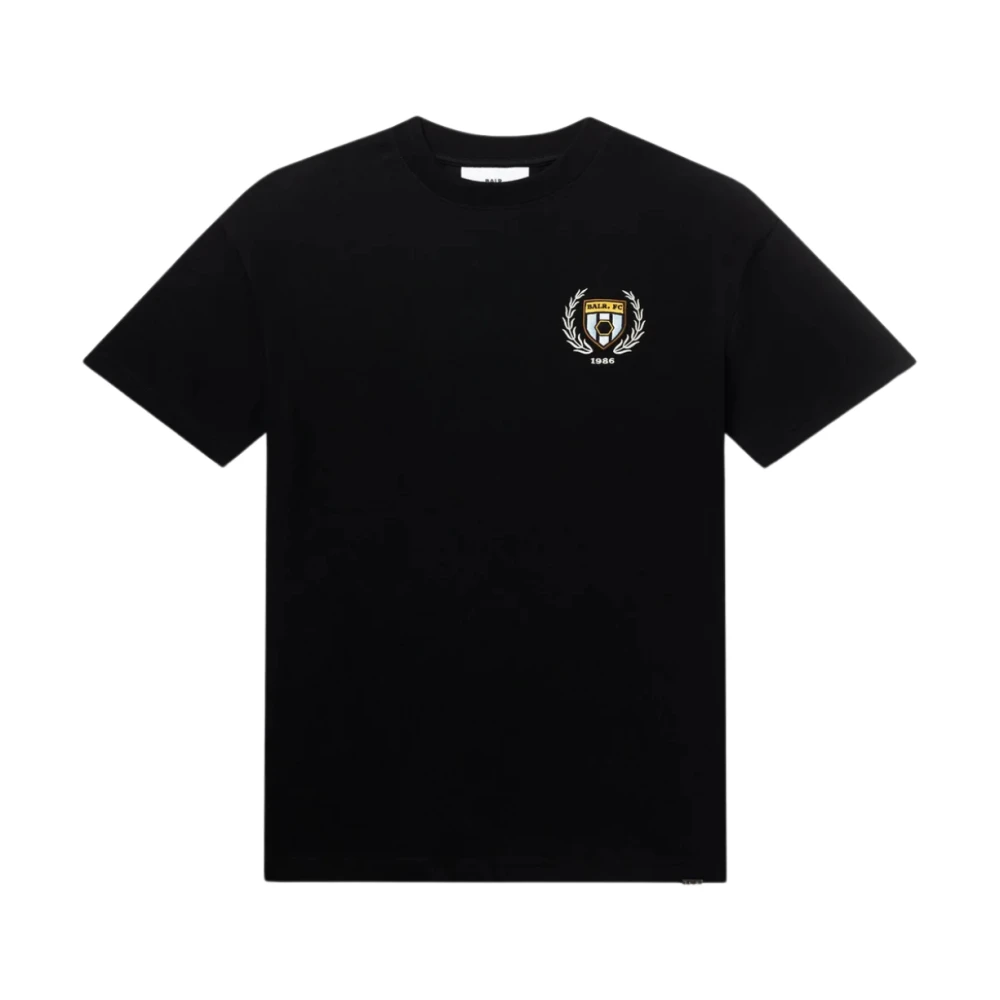 Balr. Jet Black T-shirt met Gotl Box Black Heren