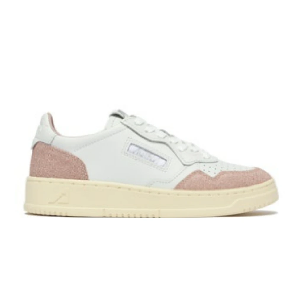 Autry Women's Pink Sneakers, 6 Uk, Trainers