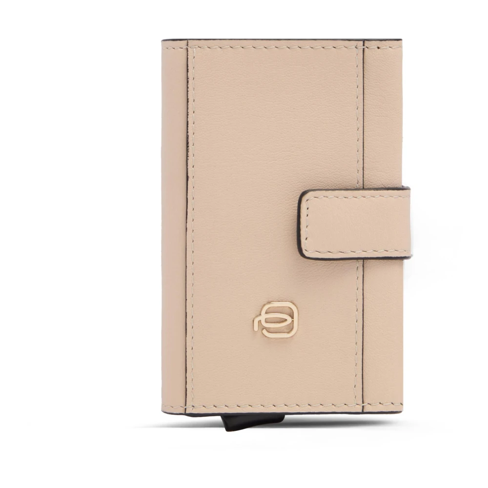 Piquadro Damen Beige W92 Pop-Up Kartenetui