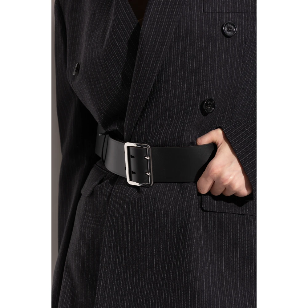 Dsquared2 Leren riem Black Dames