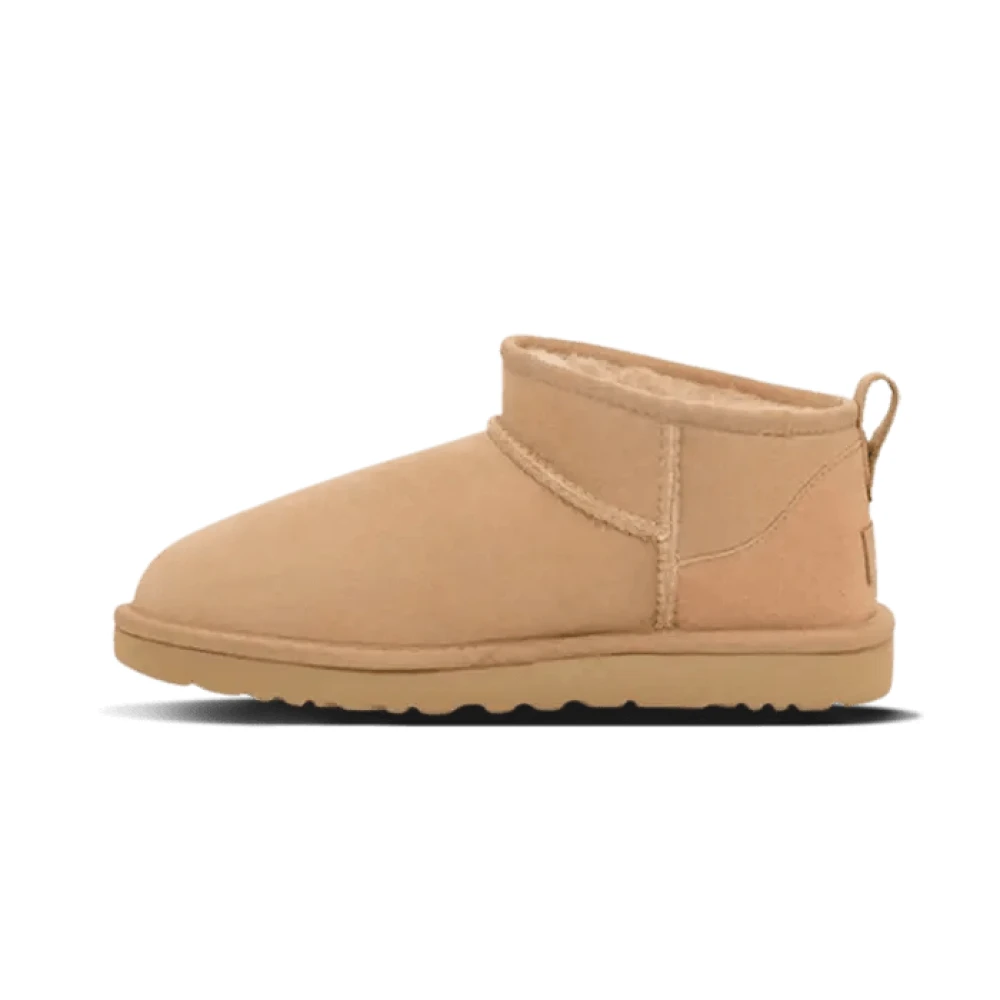 Ugg Women's Beige Brown Driftwood Classic Ultra Mini Boot - Winter Boots - 5 Uk - Shoes