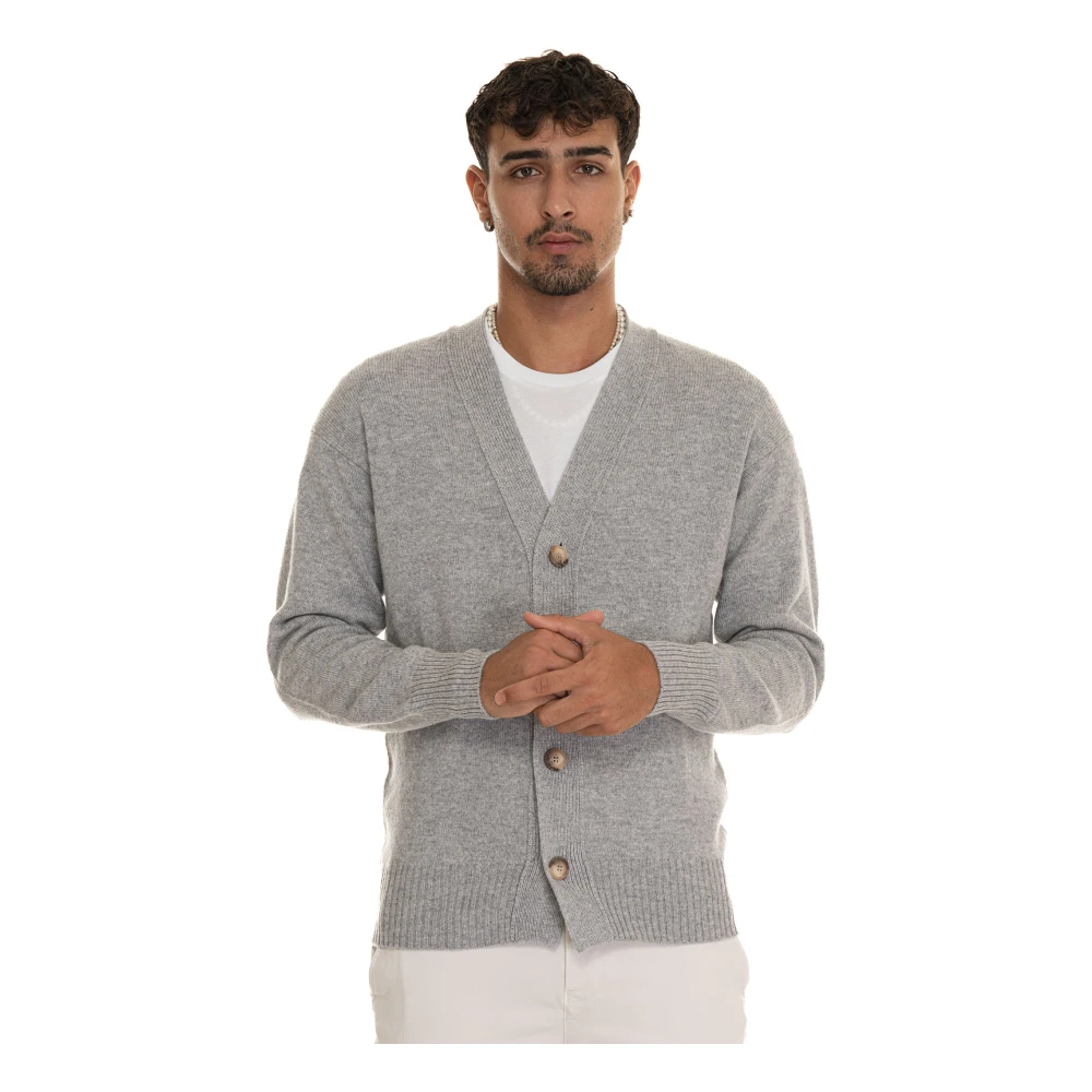 Gran Sasso Stijlvol Gebreid Vest Brown Heren