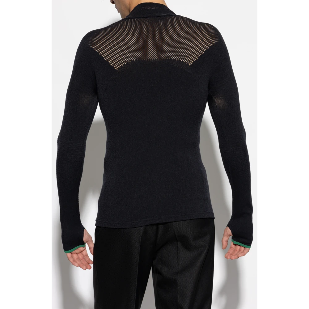 Lacoste Top met logo Black Heren
