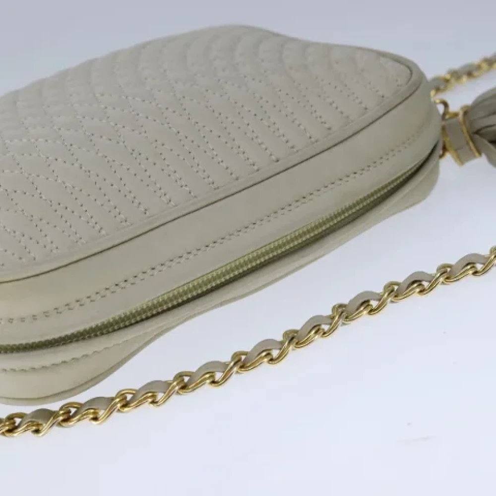 Bally Pre-owned Leather shoulder-bags Beige Dames