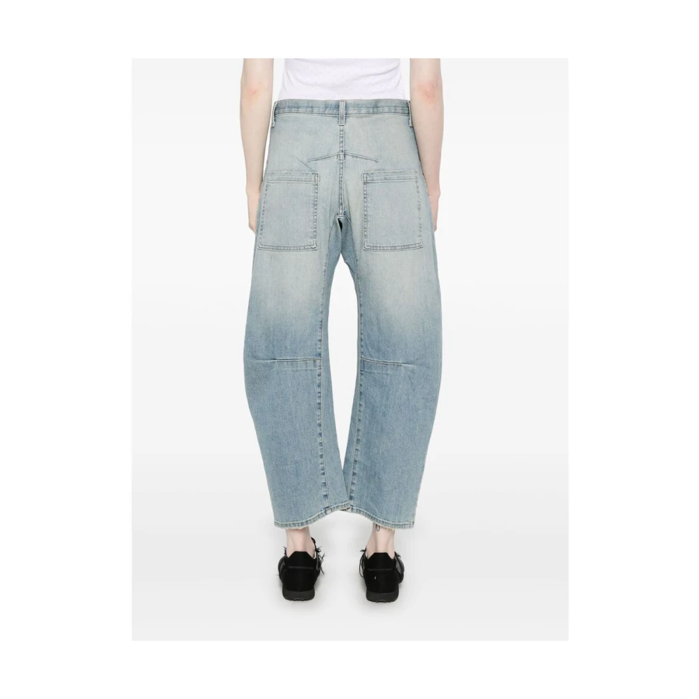 Nili Lotan Lichtblauwe Klassieke Vijf Zakken Jeans Blue Dames