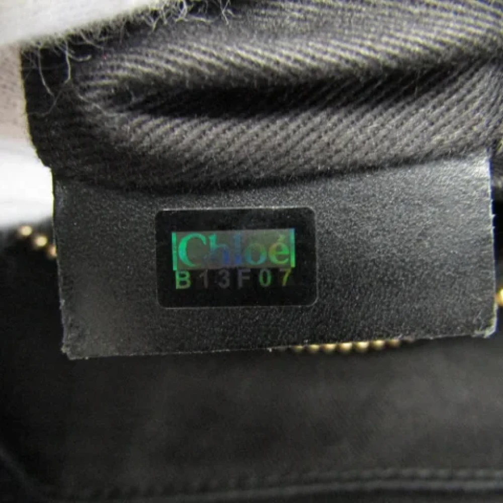 Chloé Pre-owned Leather totes Black Dames