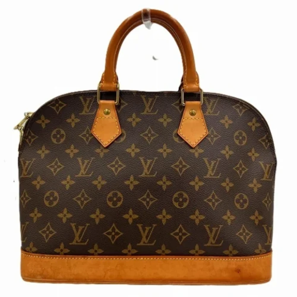Louis Vuitton Vintage Pre-owned Fabric louis-vuitton-bags Brown Dames