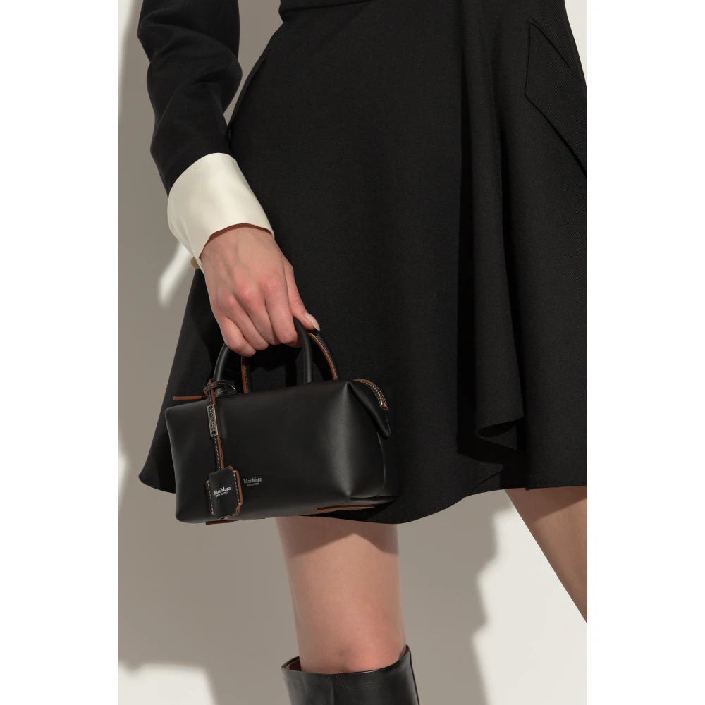 Max Mara Schoudertas Holdalls Black Dames