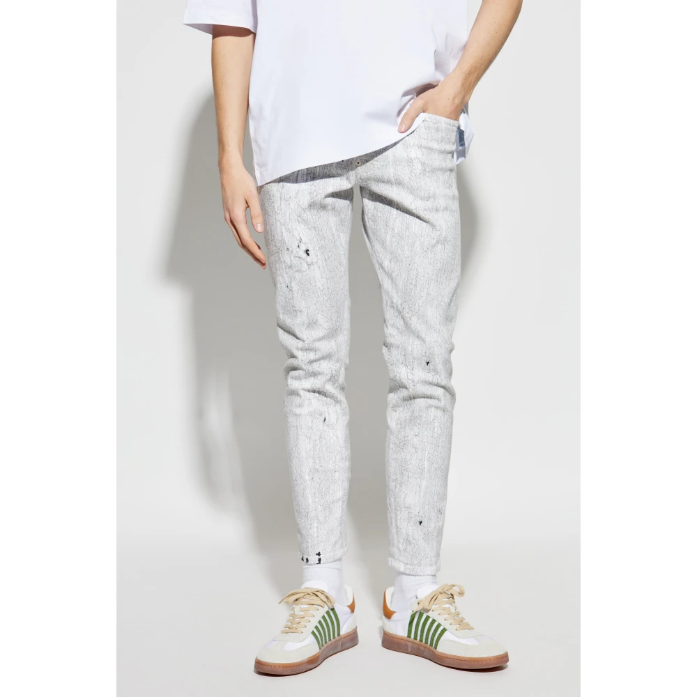 Dsquared2 Jeans Skater White Heren