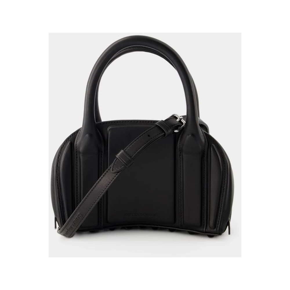 alexander wang Roc Kleine Schoudertas Leer Zwart Black Dames