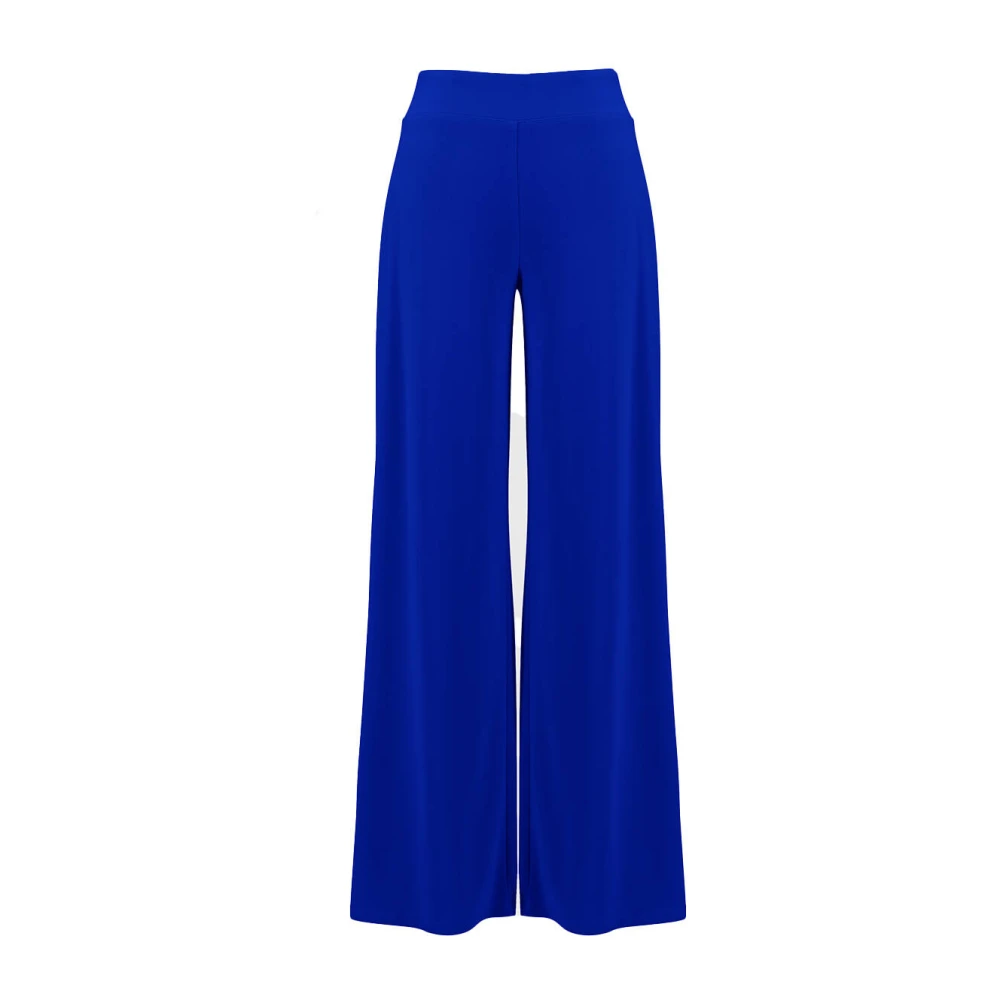 Joseph Ribkoff Wijde Broek Blue Dames