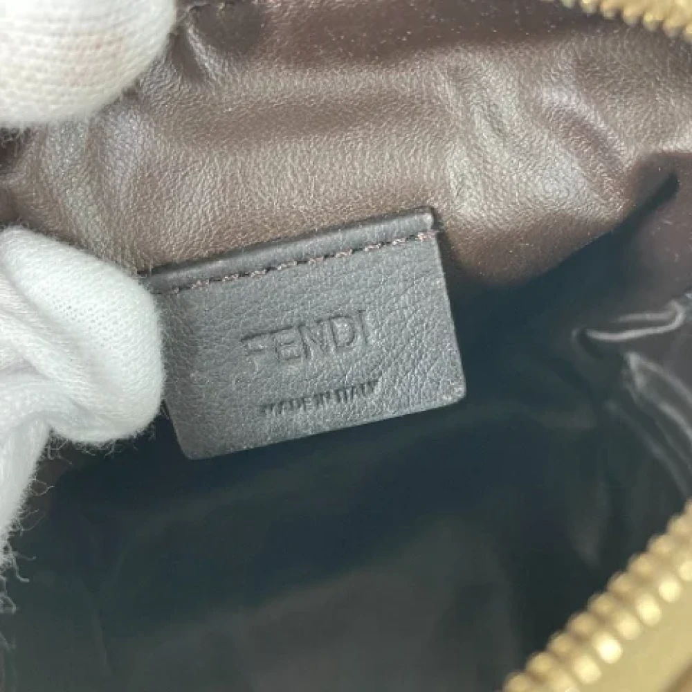 Fendi Vintage Pre-owned Nylon fendi-bags Beige Dames