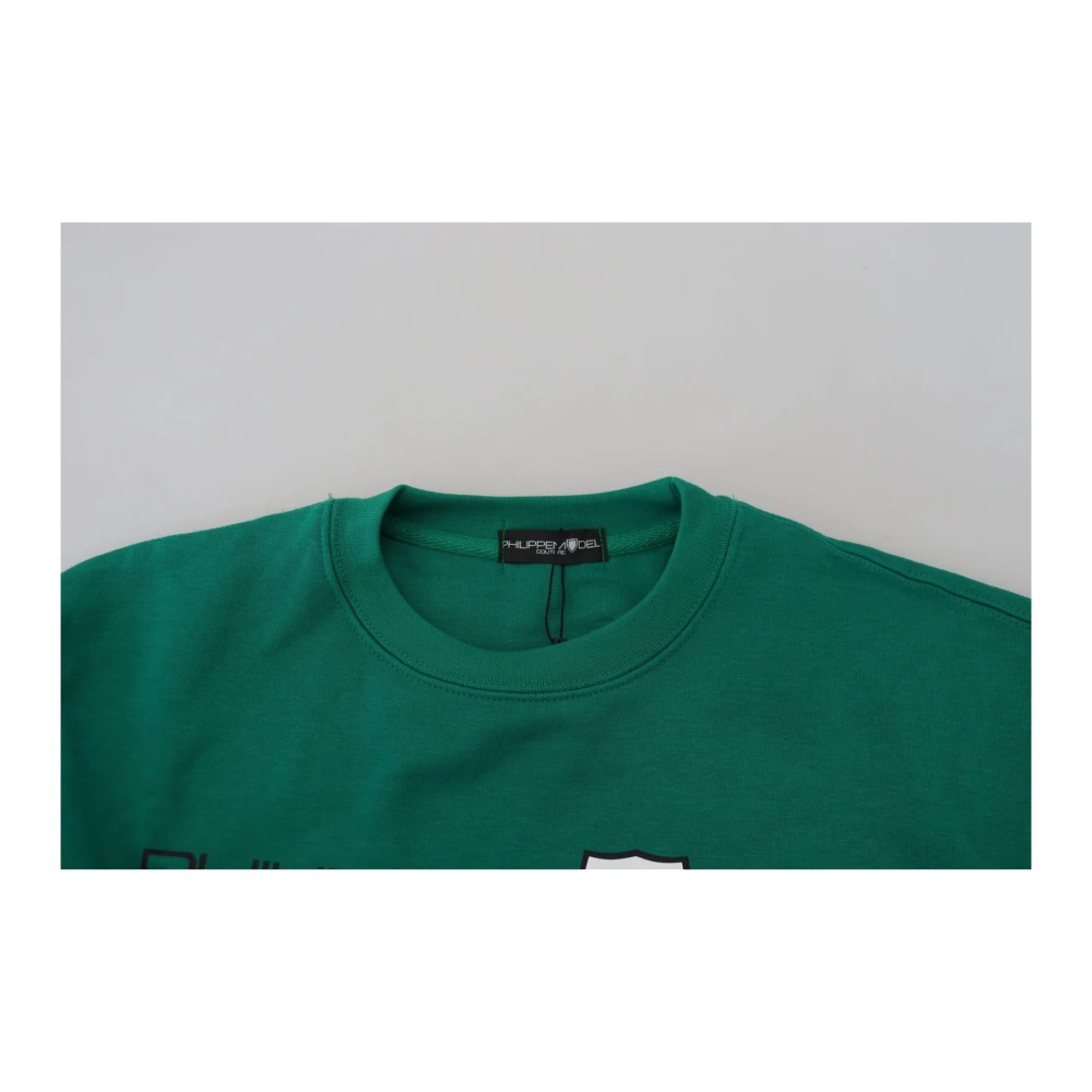Philippe Model Groene Bedrukte Trui met Lange Mouwen Green Dames
