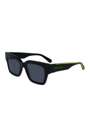 Czarne okulary przeciwsłoneczne CKJ23601S - Rozmiar: 52/19/140