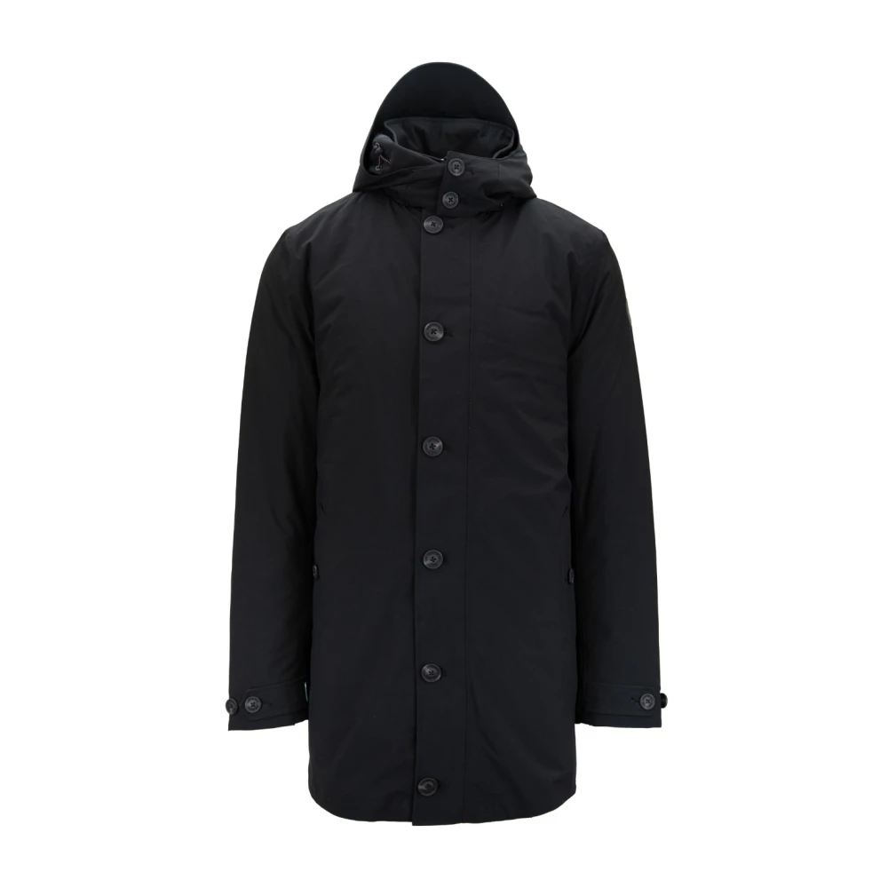 Save The Duck Uomo Nero Cappotti, Xl, New,