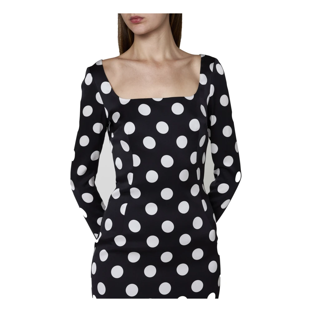 Dolce & Gabbana Elegante Jurken voor Vrouwen Black Dames