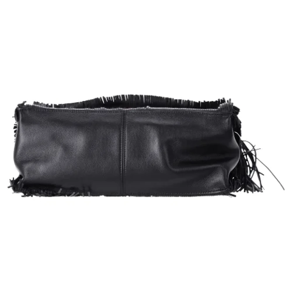 Valentino Vintage Pre-owned Leather handbags Black Dames