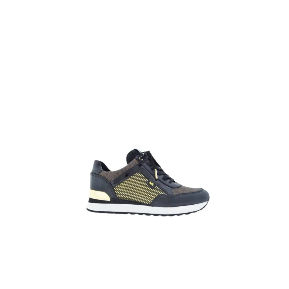 Michael Kors Dames Maddy Zwarte Sneakers Dames Schoenen