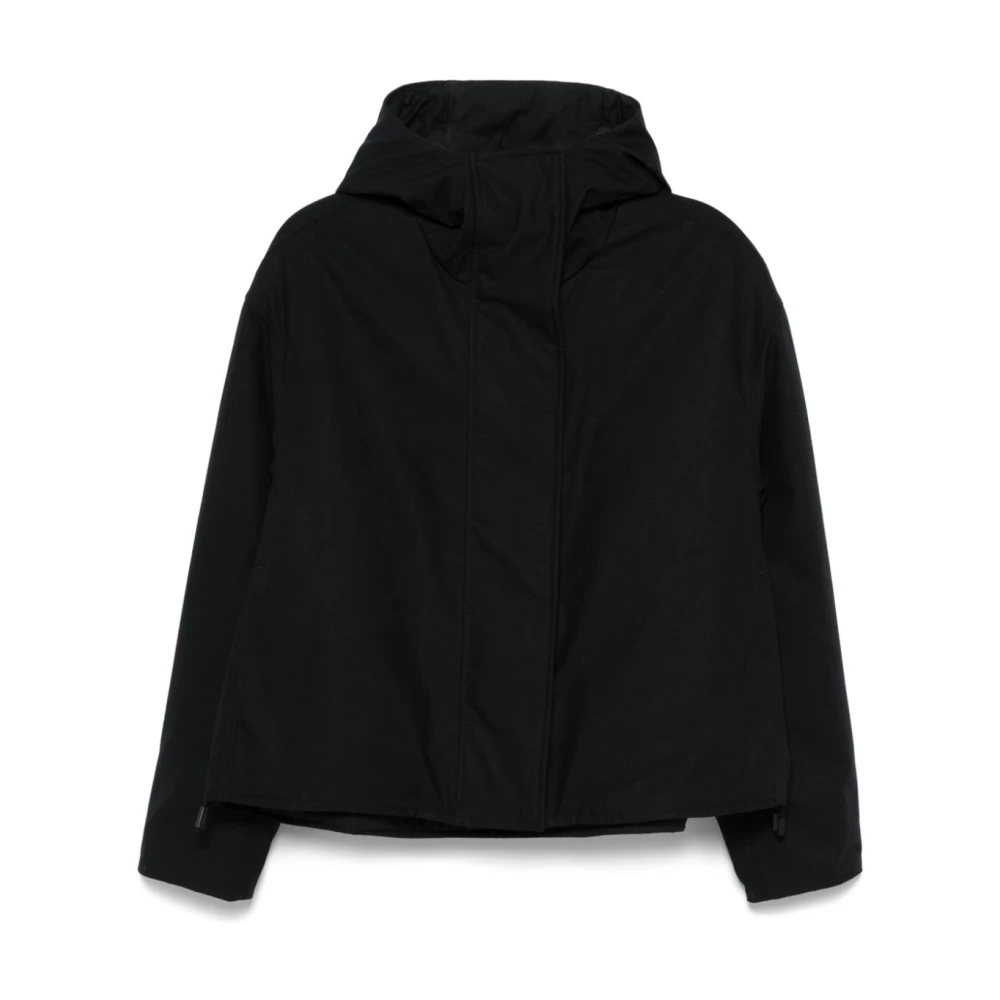Jil Sander Klassieke Hoodie Blue Dames