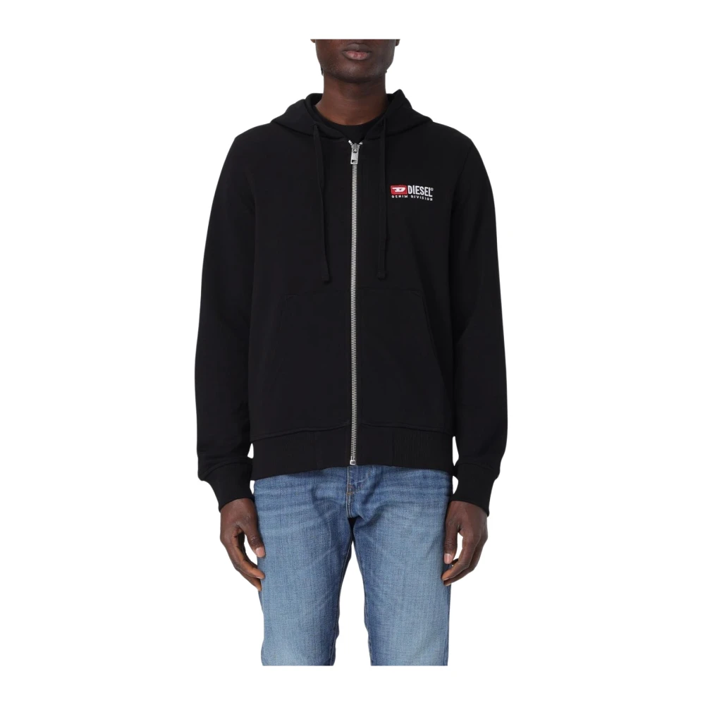 Sweatshirts & Hoodies > Zip-throughs - - Diesel - Modalova