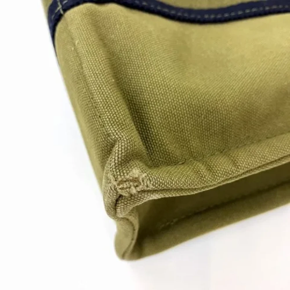 Hermès Vintage Pre-owned Canvas totes Green Dames