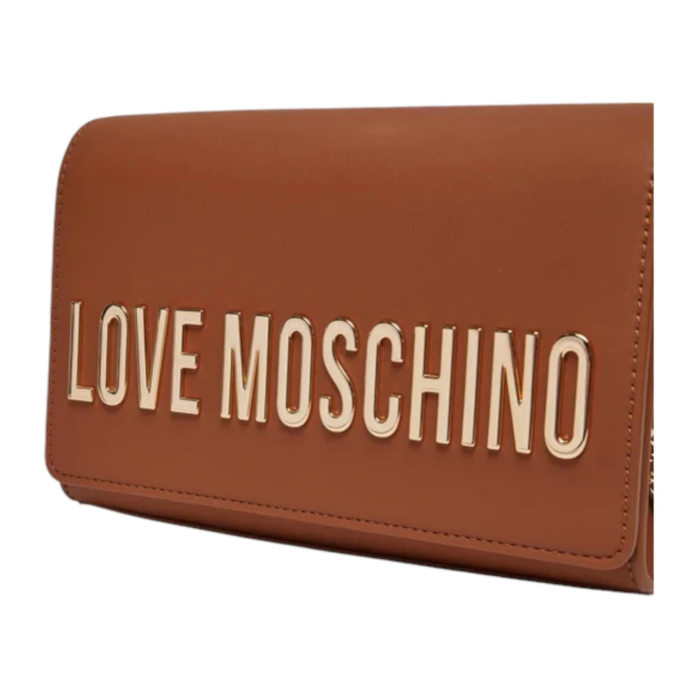Love Moschino Stijlvolle Dameshandtas van Moschino Brown Dames