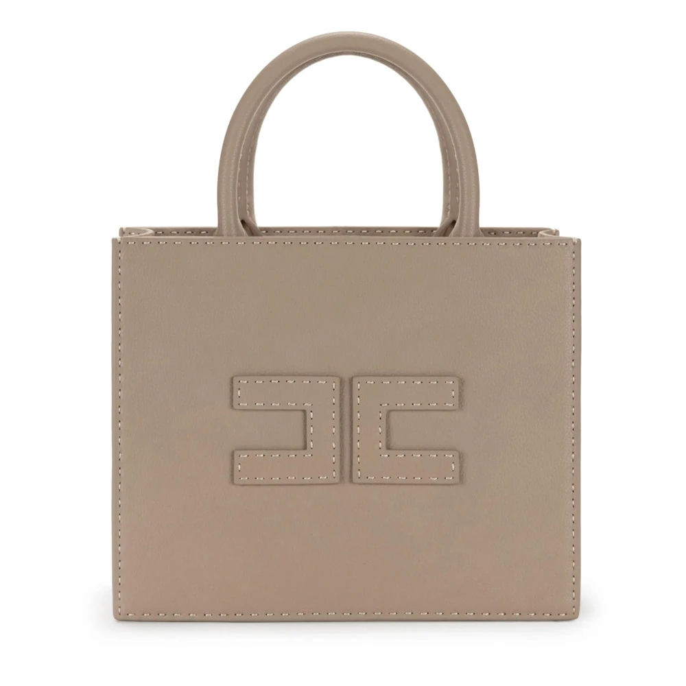 Elisabetta Franchi Greige Borsa Handtas Gray Dames