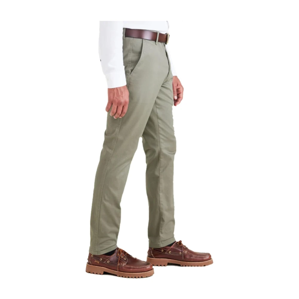 Dockers Originele Chino Opp Skinny Broek Green Heren