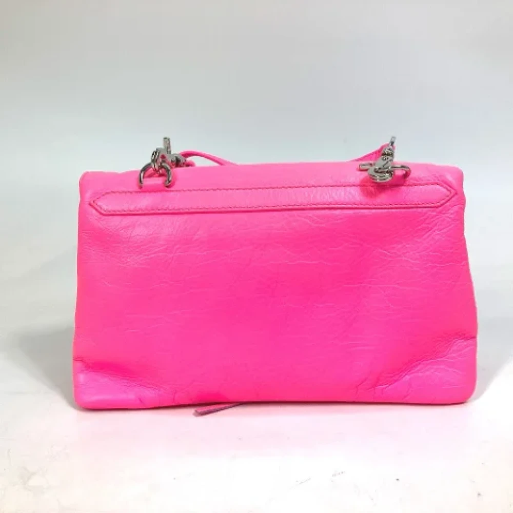 Balenciaga Vintage Pre-owned Leather balenciaga-bags Pink Dames