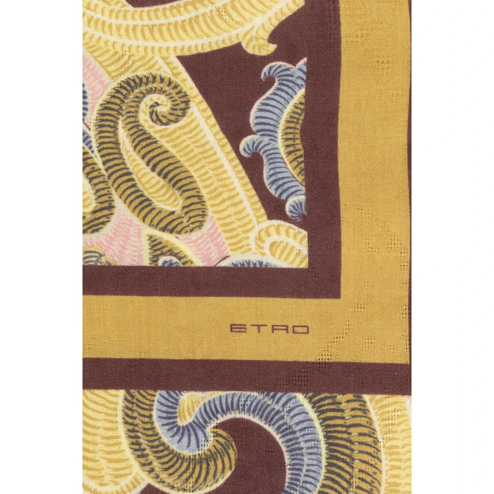 ETRO Sjaal met decoratief patroon Red Dames