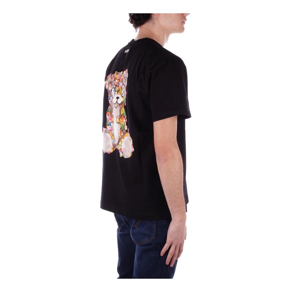 Barrow Zwart Logo T-shirt Polo Unisex Black Heren