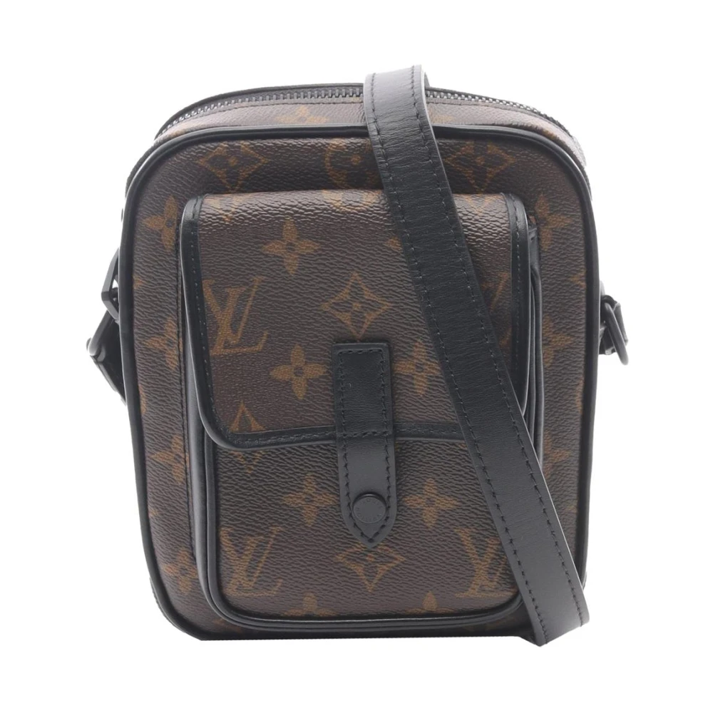 Louis Vuitton Vintage Women's Brown Pre-Owned Vintage Monogram Crossbody Bag