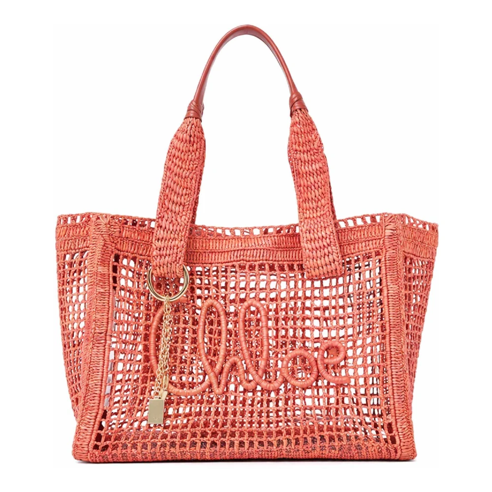 Chloé Women's Brown Shopping Bags, One Size, Tote Bag