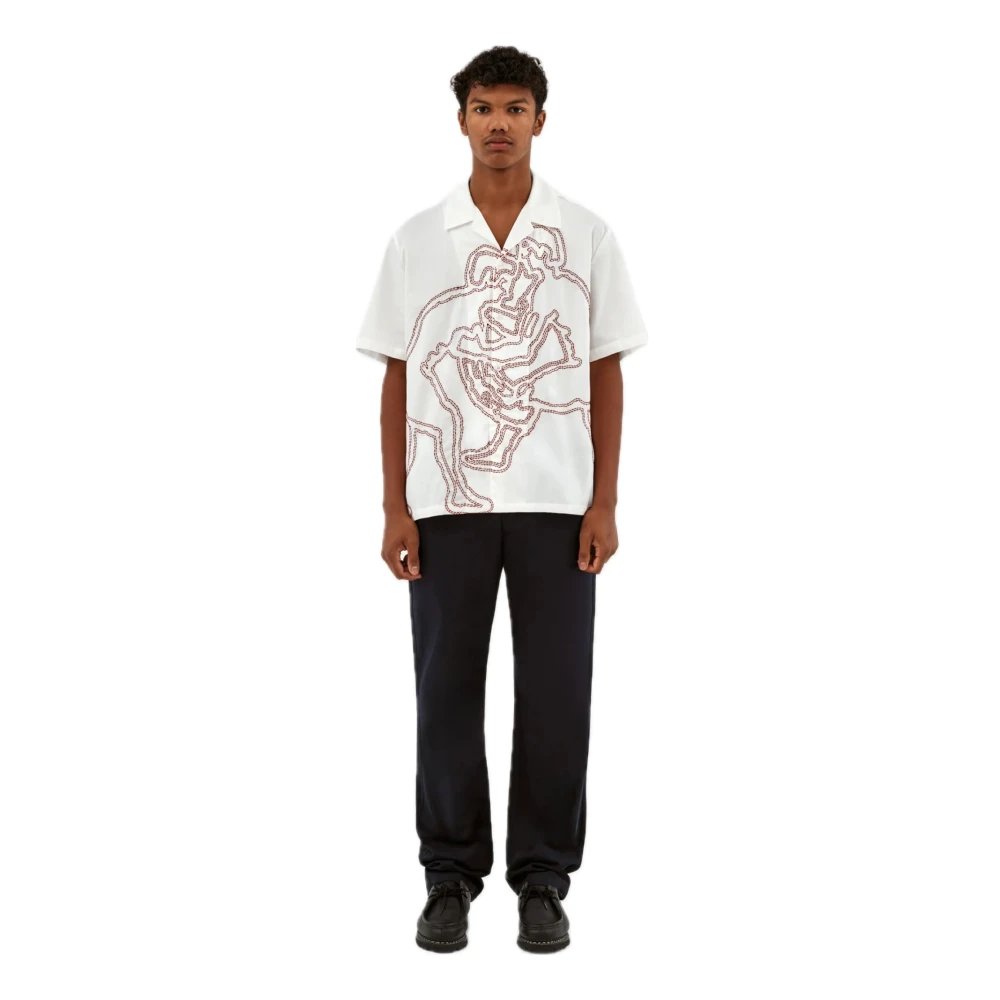Arte Antwerp Scottie Fighter Shirt White Heren