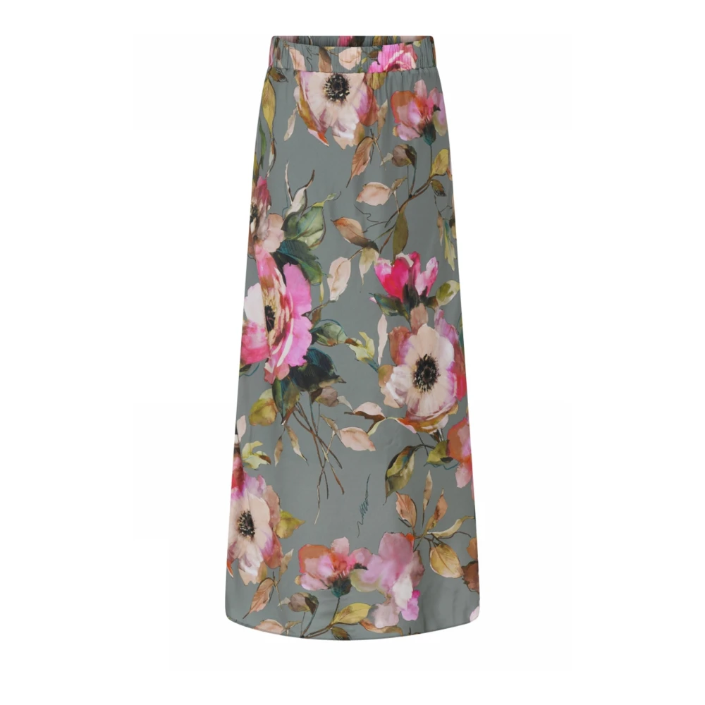 Gustav Lange rok met bloemenprint en bias cut Multicolor Dames