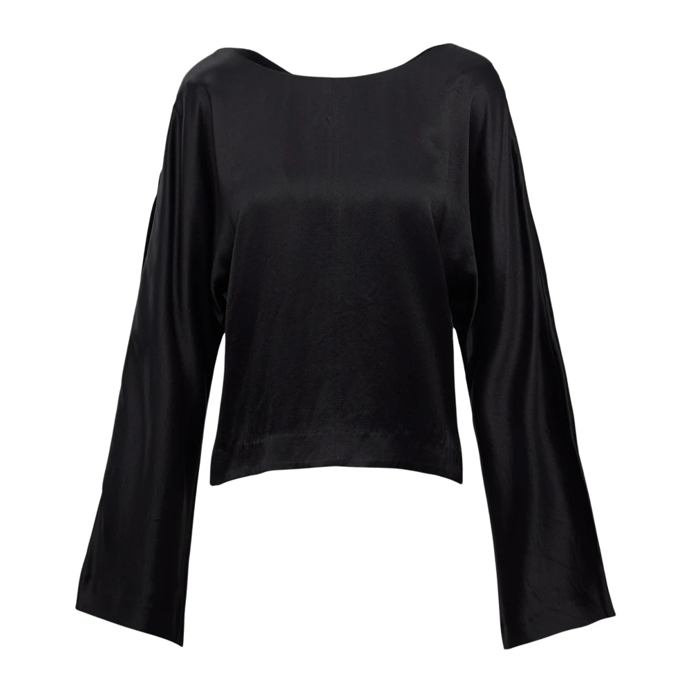 Wakakuu Icons Elegante Palermo Blouse voor vrouwen Black Dames